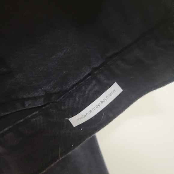 STS blue Nordstrom Melanie crop boyfriend jean jacket L - Picture 3 of 5